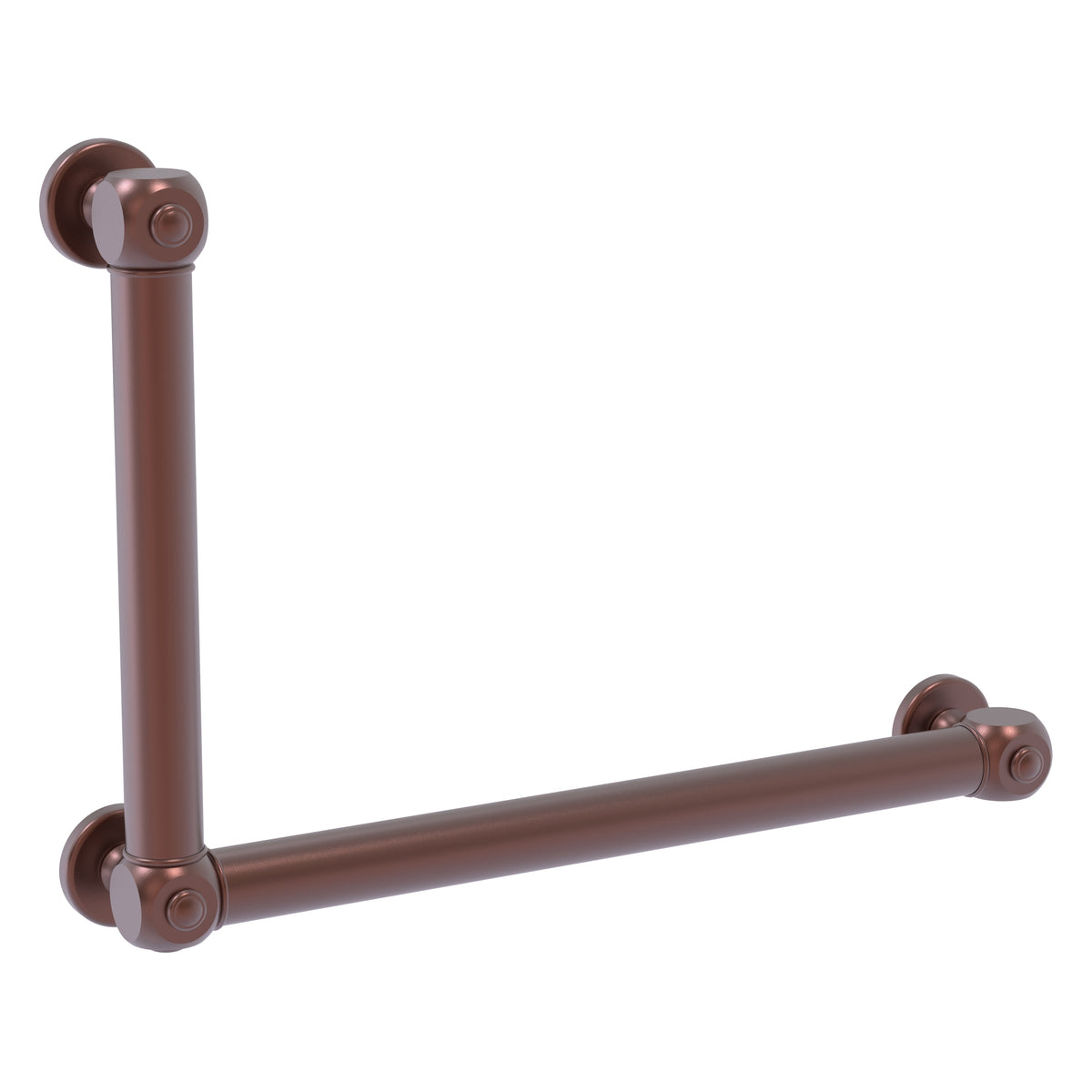 Cube Design Smooth 90 deg Left Hand Grab Bar