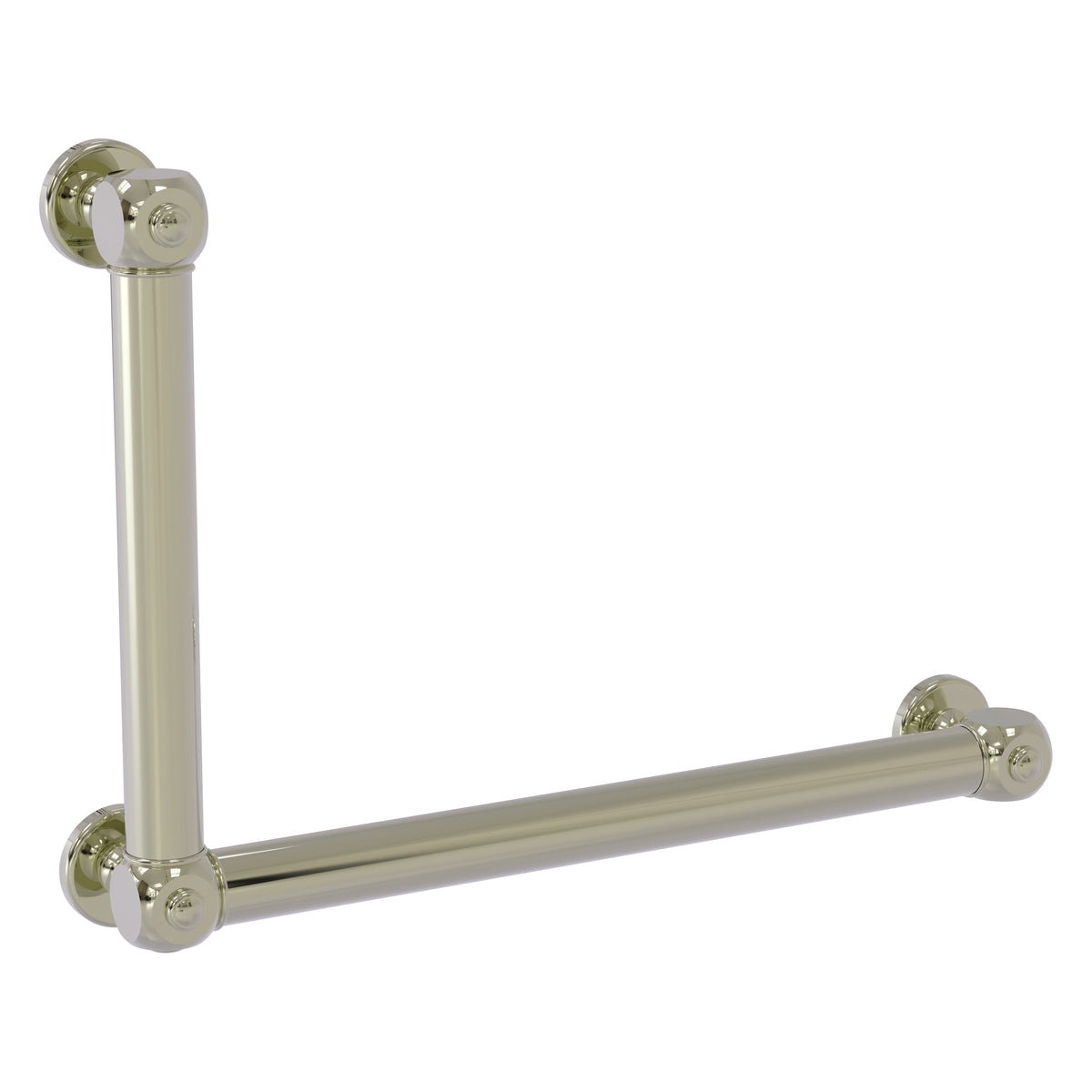 Cube Design Smooth 90 deg Left Hand Grab Bar