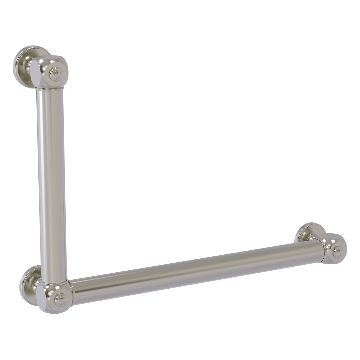 Cube Design Smooth 90 deg Left Hand Grab Bar