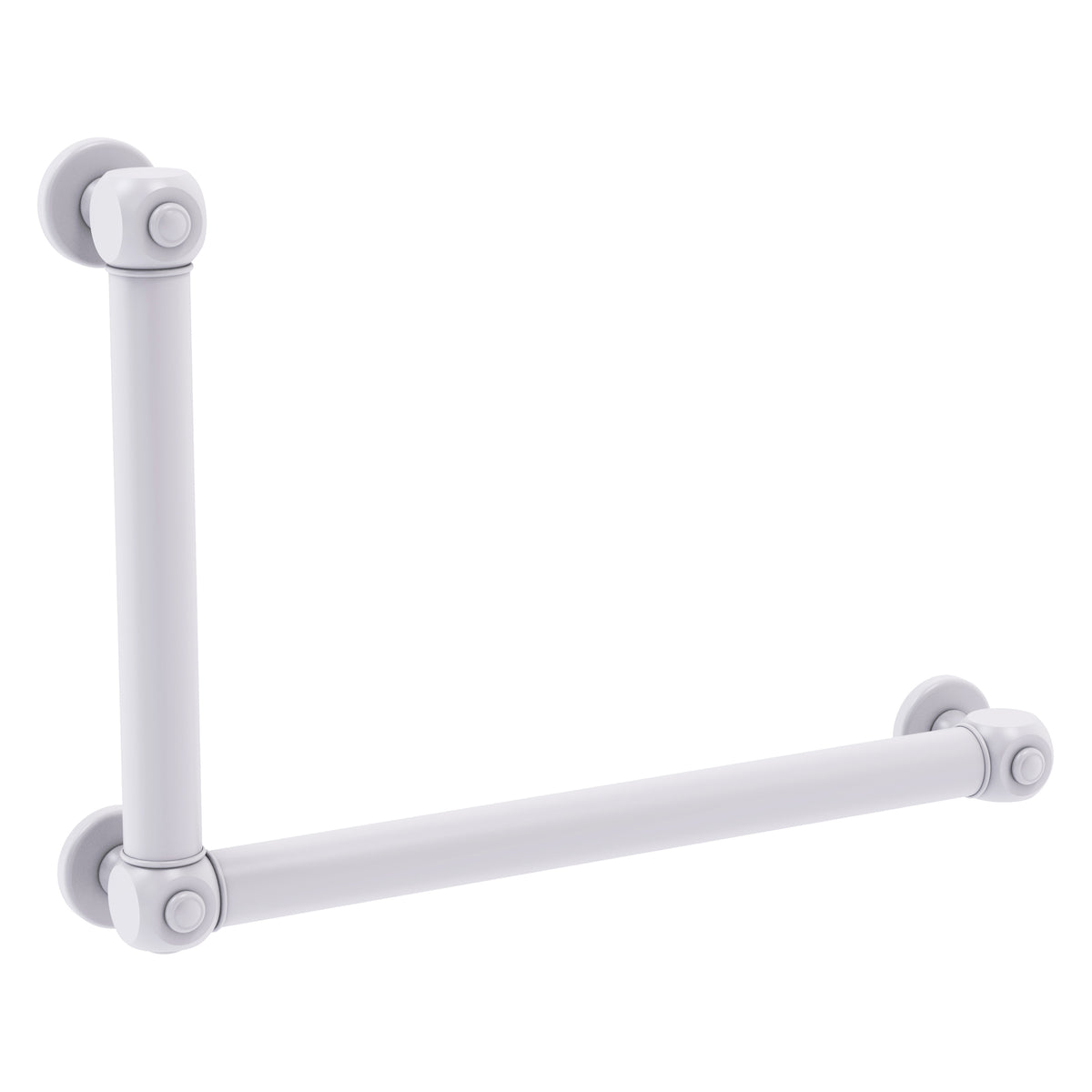 Cube Design Smooth 90 deg Left Hand Grab Bar