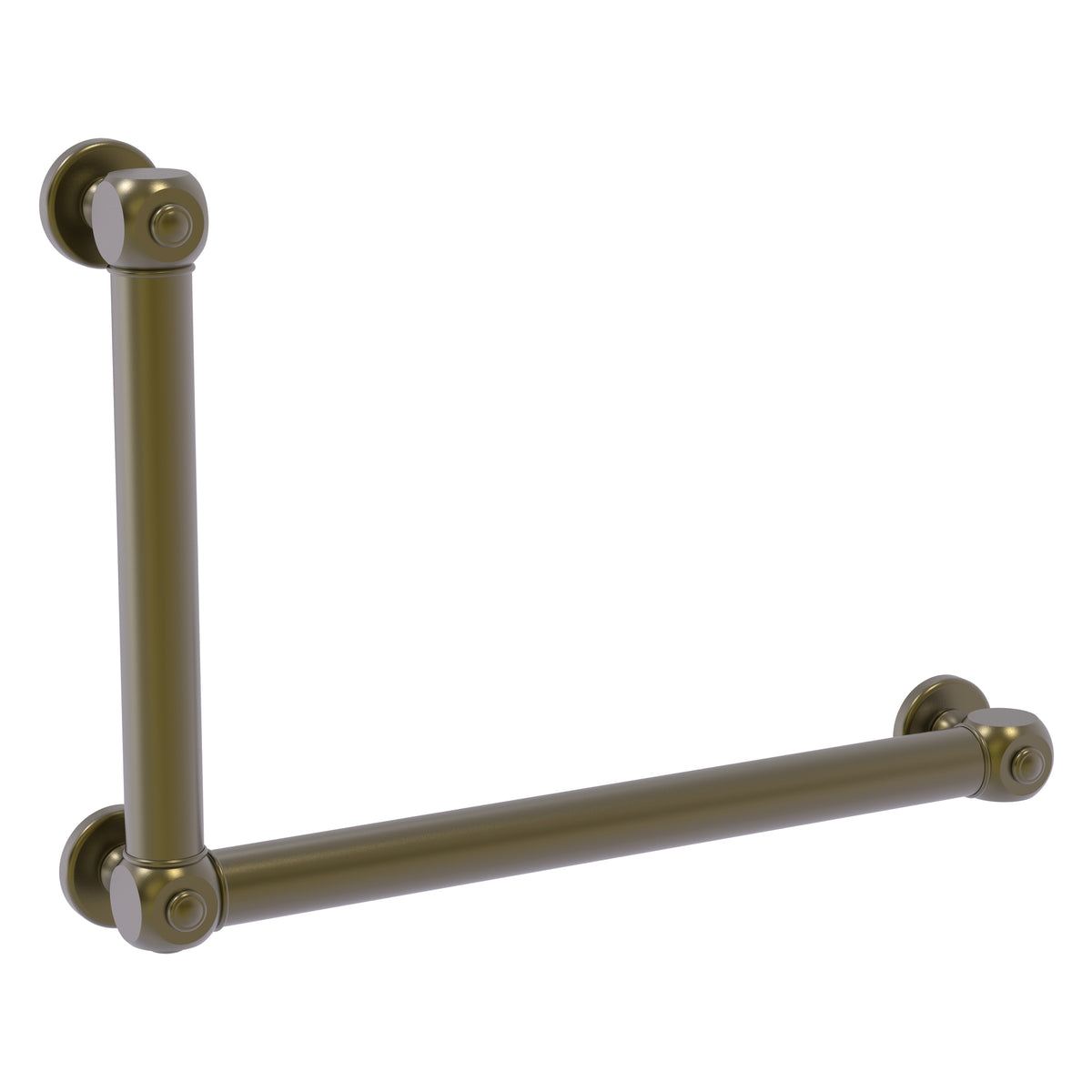 Cube Design Smooth 90 deg Left Hand Grab Bar
