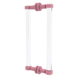 Clearview Collection Back to Back Shower Door Pull with Smooth Accents
