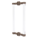 Clearview Collection Back to Back Shower Door Pull with Smooth Accents