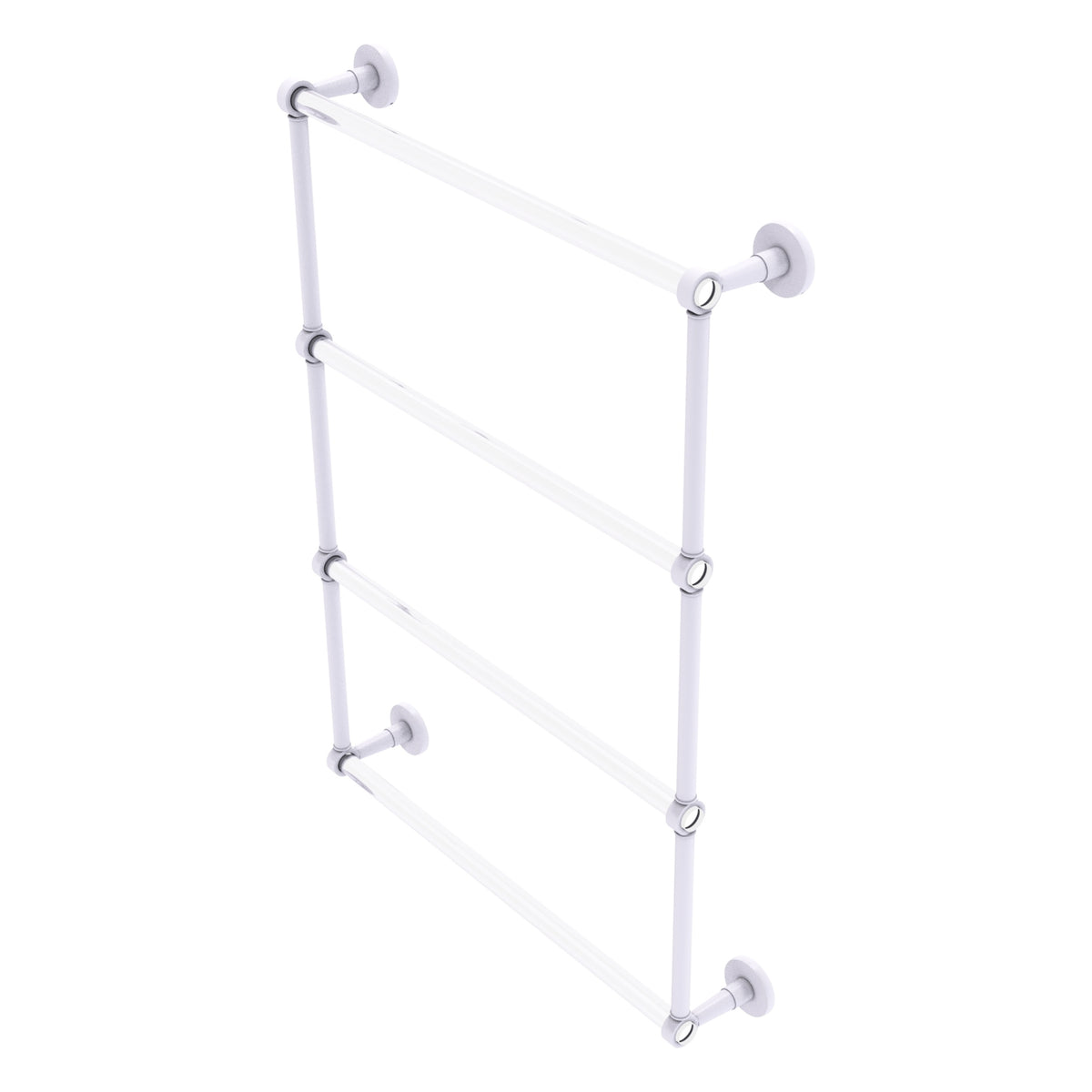 Clearview Collection 4 Tier Ladder Towel Bar with Smooth Accents