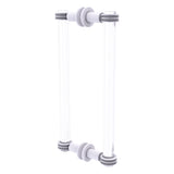 Clearview Collection Back to Back Shower Door Pull with Dotted Accents