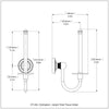 Upright Toilet Tissue Holder