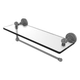 Dottingham Collection Paper Towel Holder with Glass Shelf