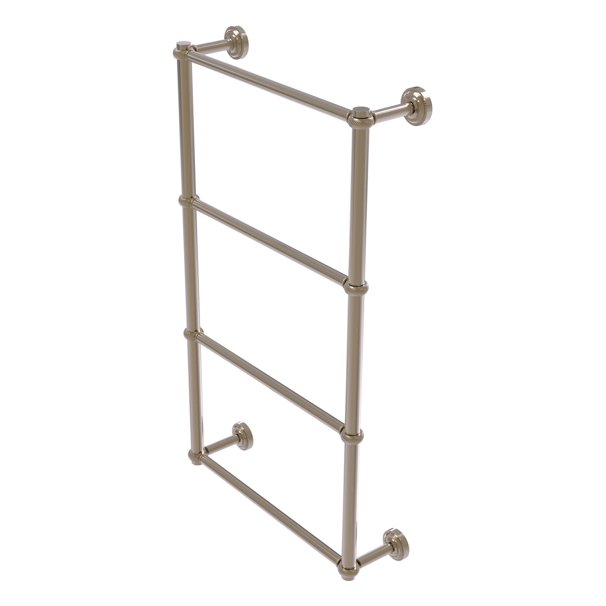 Dottingham Collection 4 Tier Ladder Towel Bar with Twisted Accents