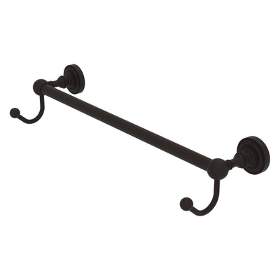 Dottingham Collection Towel Bar with Integrated Hooks