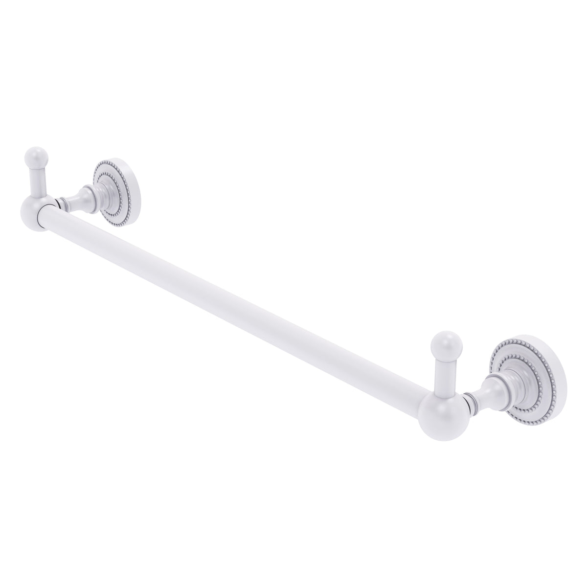 Dottingham Collection Towel Bar with Integrated Hooks