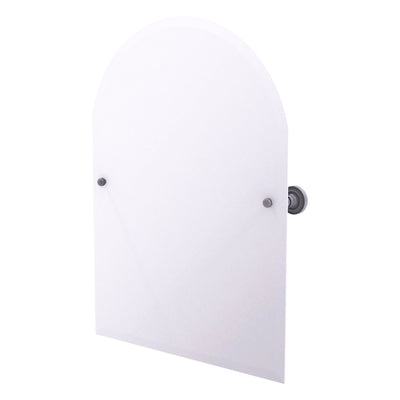 Frameless Arched Top Tilt Mirror with Beveled Edge