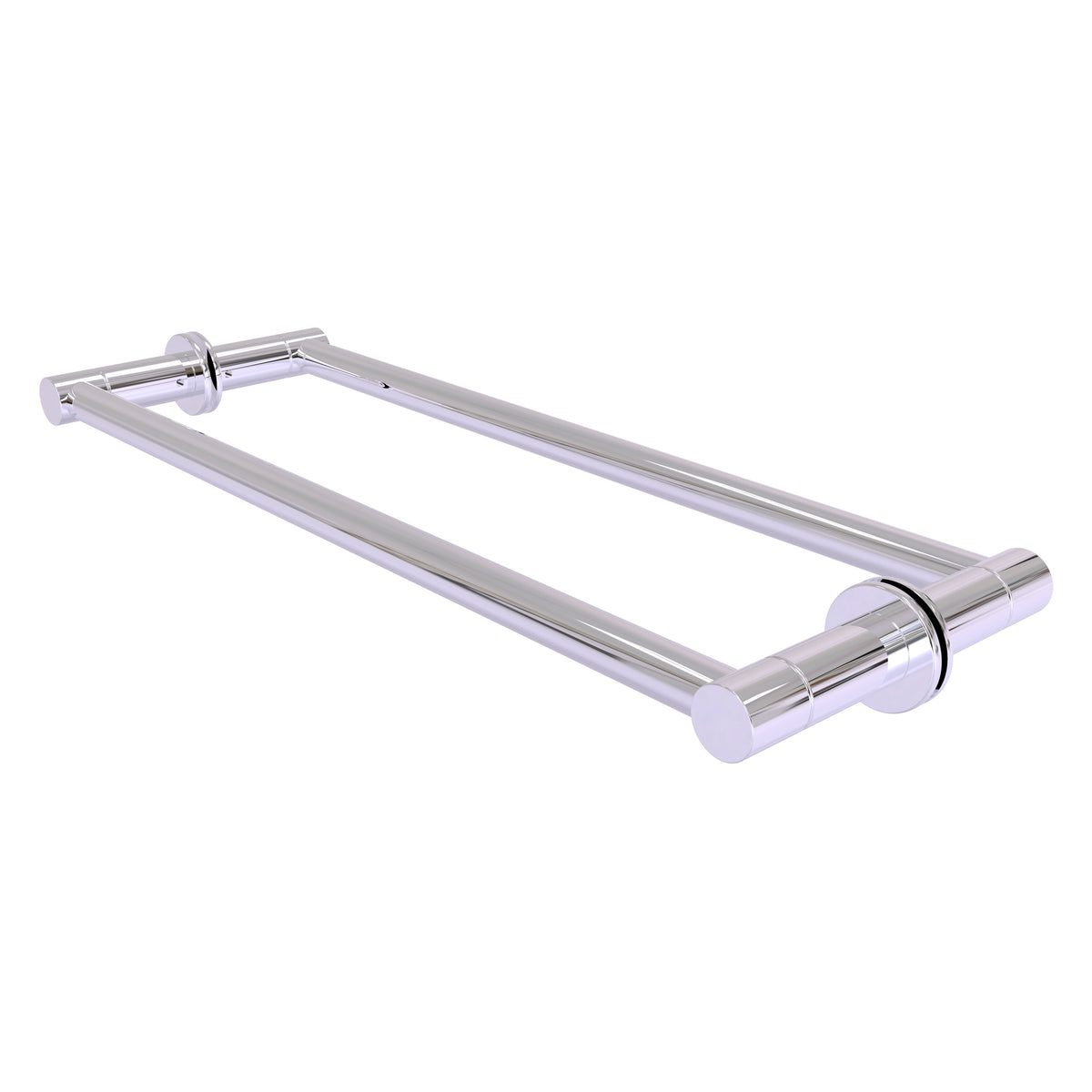 Fresno Pair Of Towel Bars For Back to Back On Glass Panel - 30 Inch