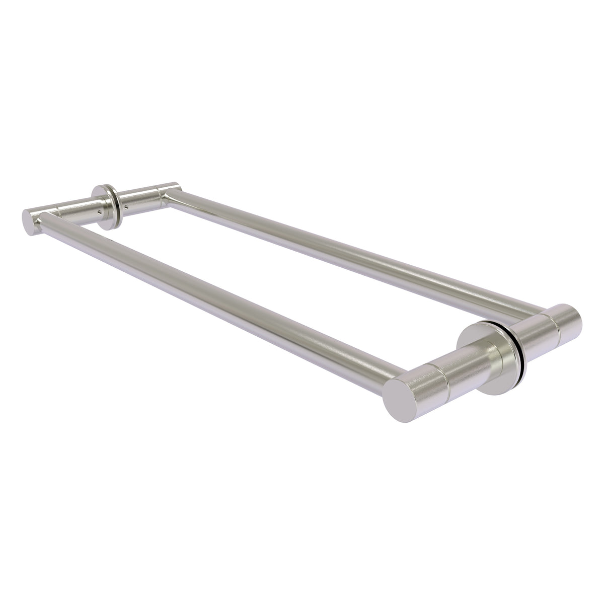 Fresno Pair Of Towel Bars For Back to Back On Glass Panel - 30 Inch