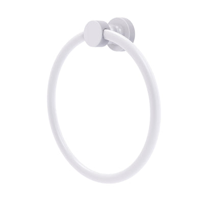 Foxtrot Collection 6 Inch Round Towel Ring - Solid Brass Wall Mount
