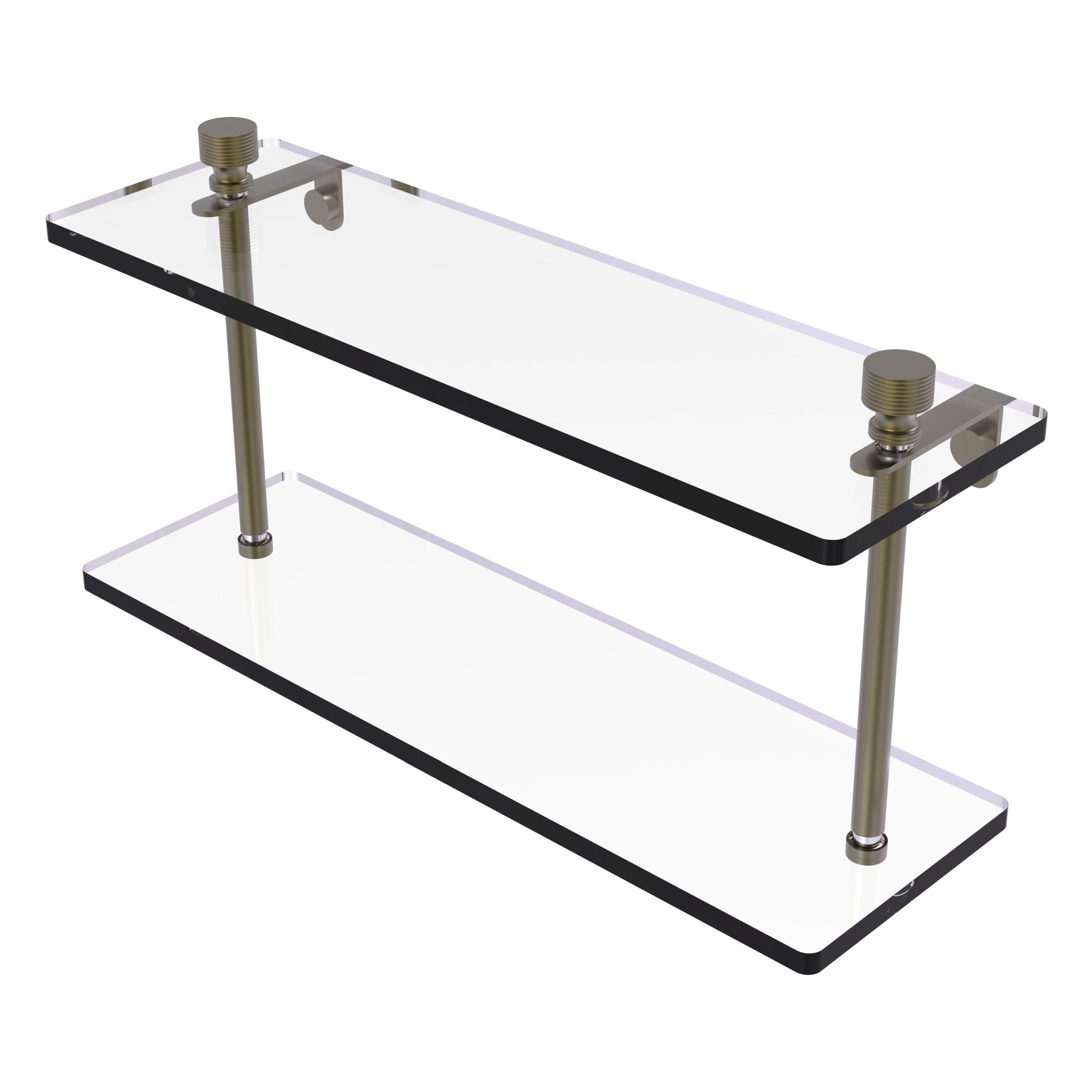 Allied Brass Foxtrot Glass Shelf