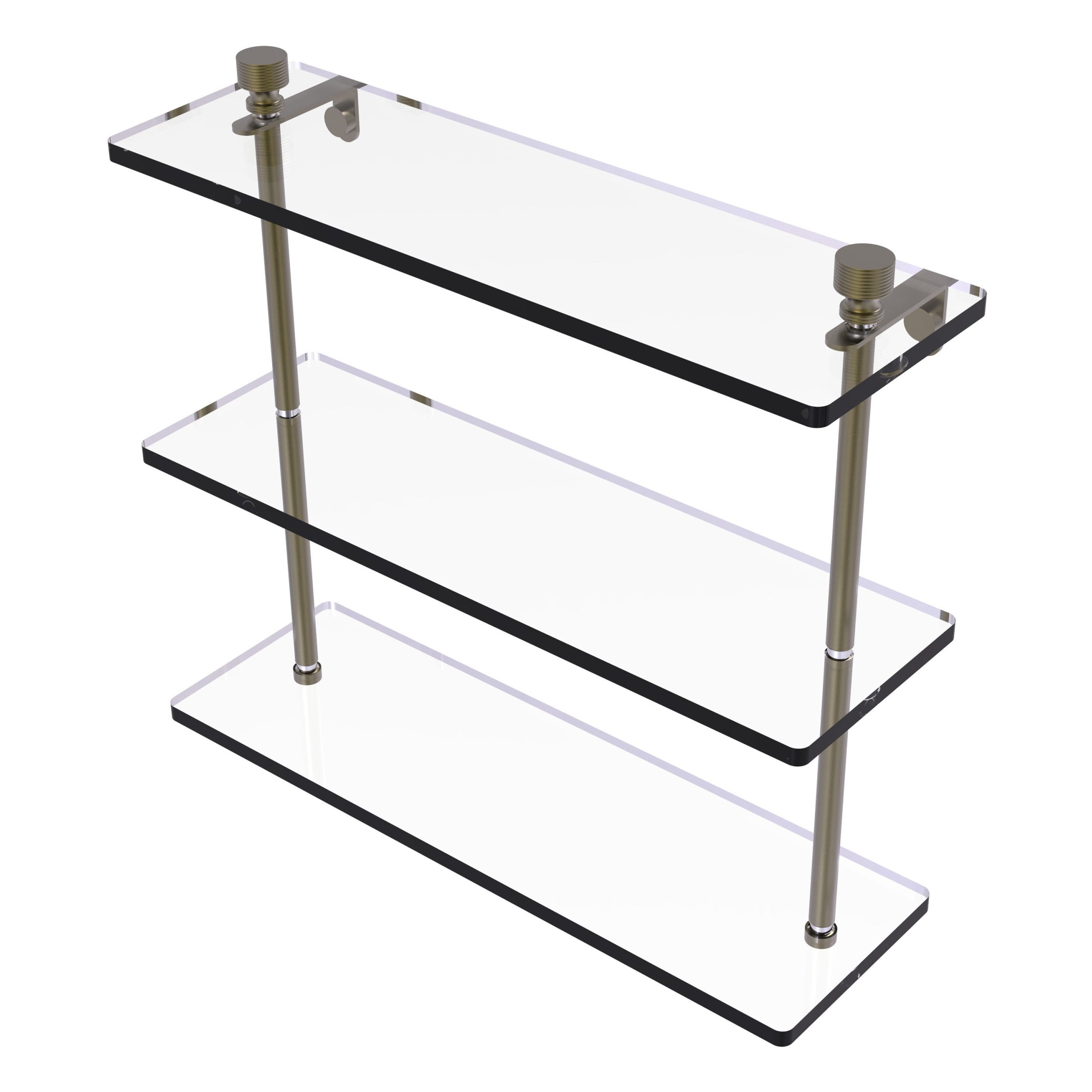Allied Brass Foxtrot Glass Shelf
