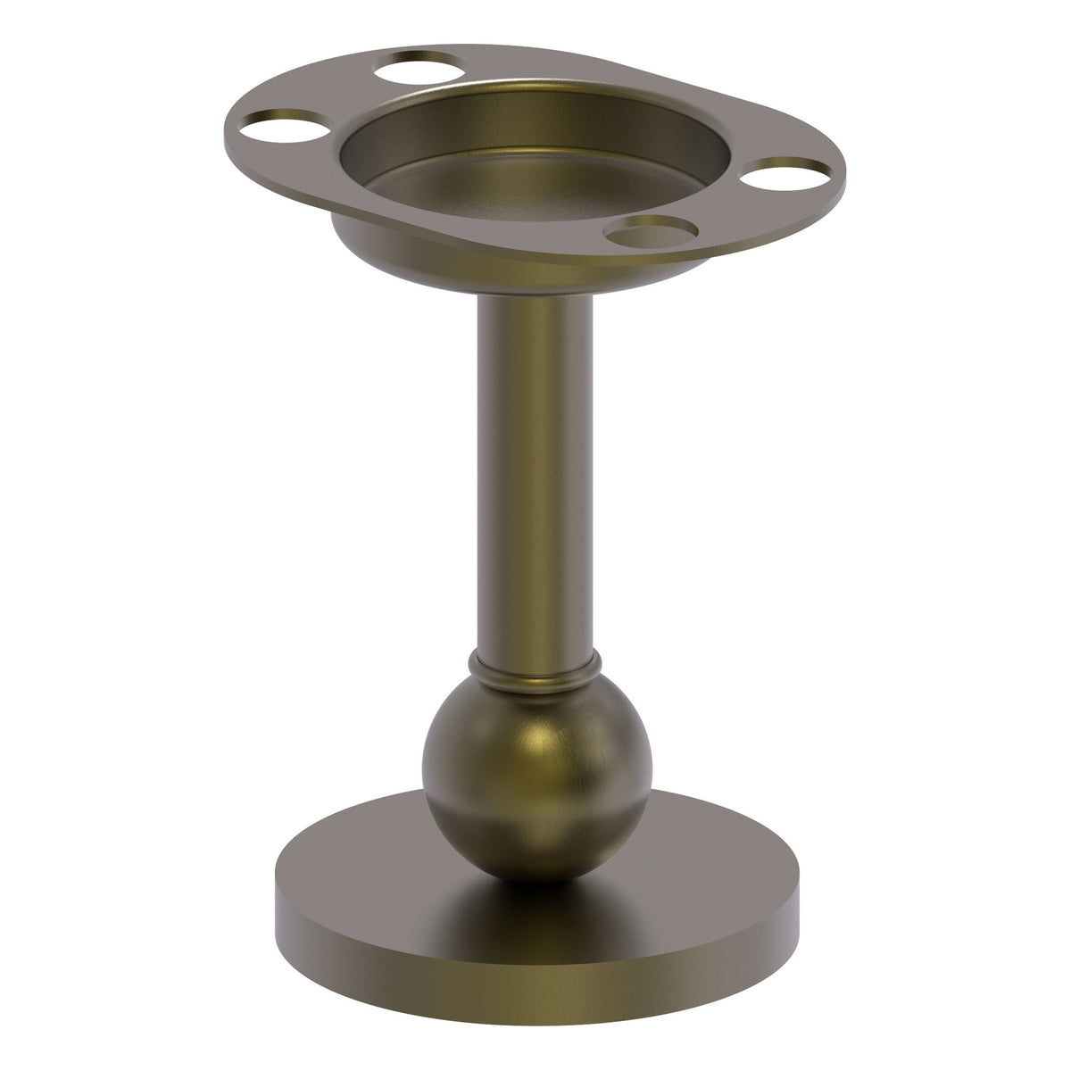 Vanity Top Toothbrush and Tumbler Holder