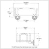 Waverly Place Wall Mounted Guest Towel Holder