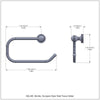 European Style Toilet Tissue Holder