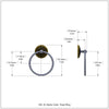 Monte Carlo Towel Ring