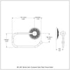European Style Toilet Tissue Holder