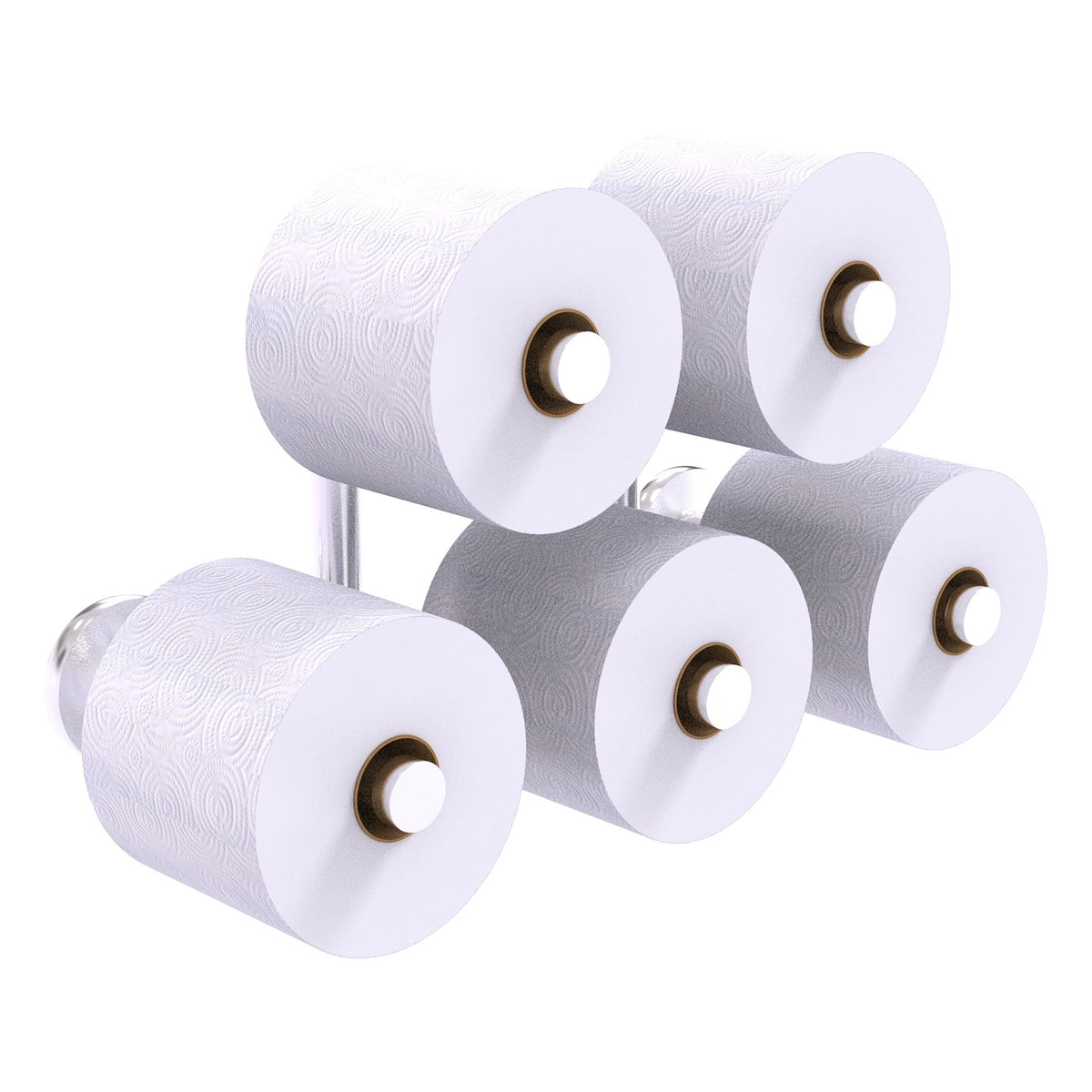 Prestige Skyline Collection 5 Roll Reserve Roll Toilet Paper Holder