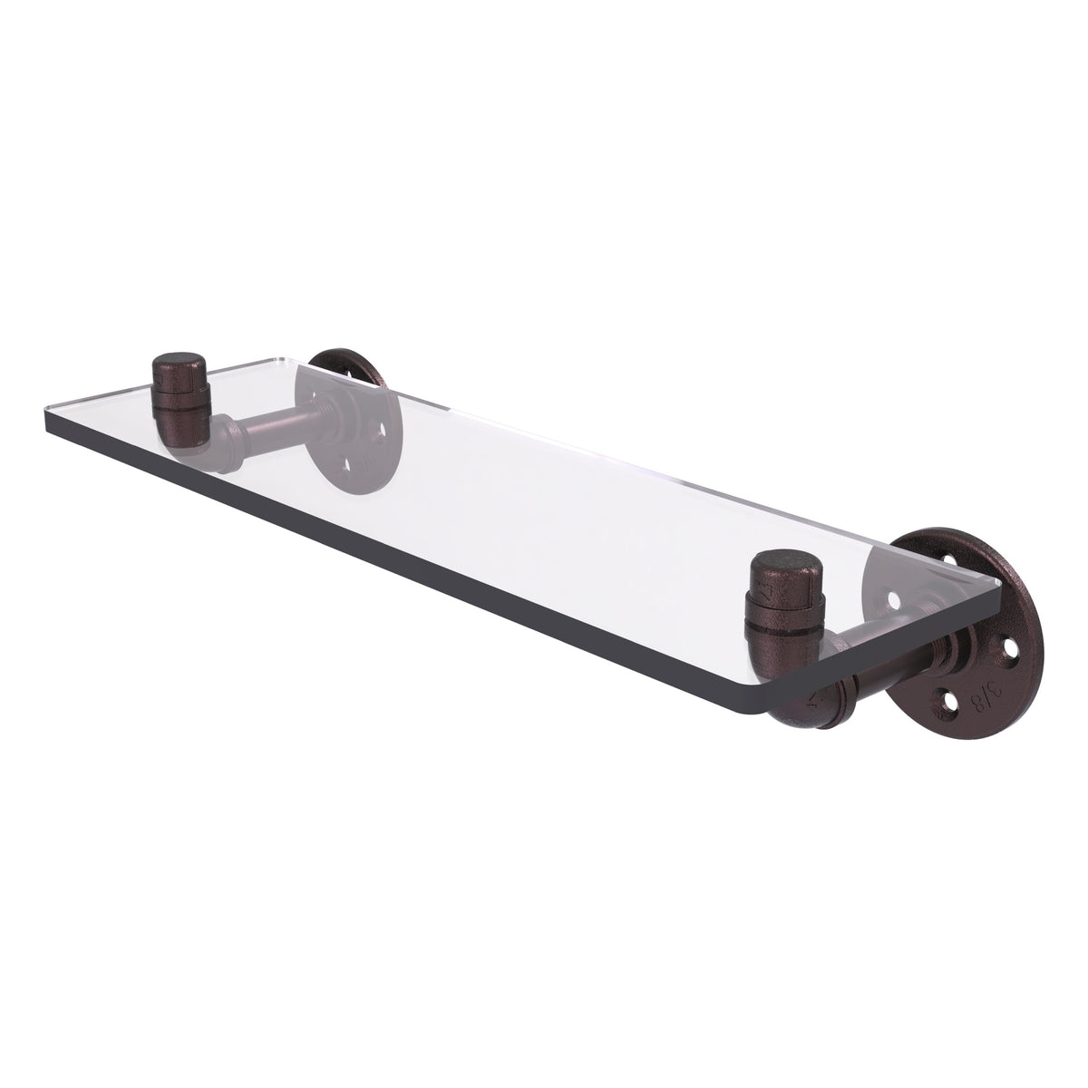 Pipeline Collection Glass Shelf