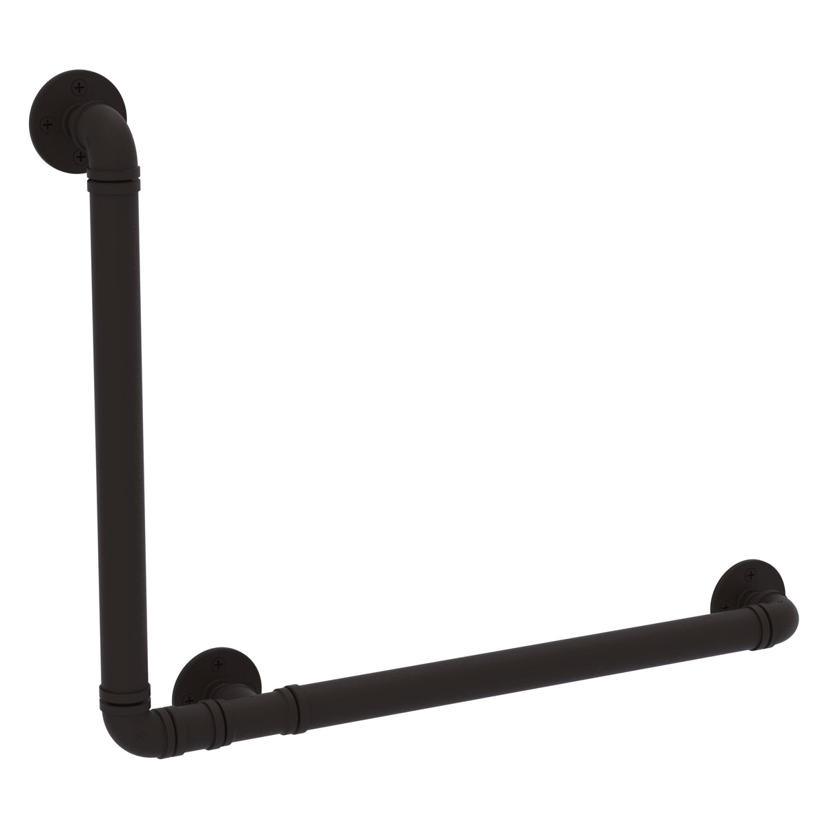 Pipeline 90 Degree Grab Bar Left Hand - 12x18 inch