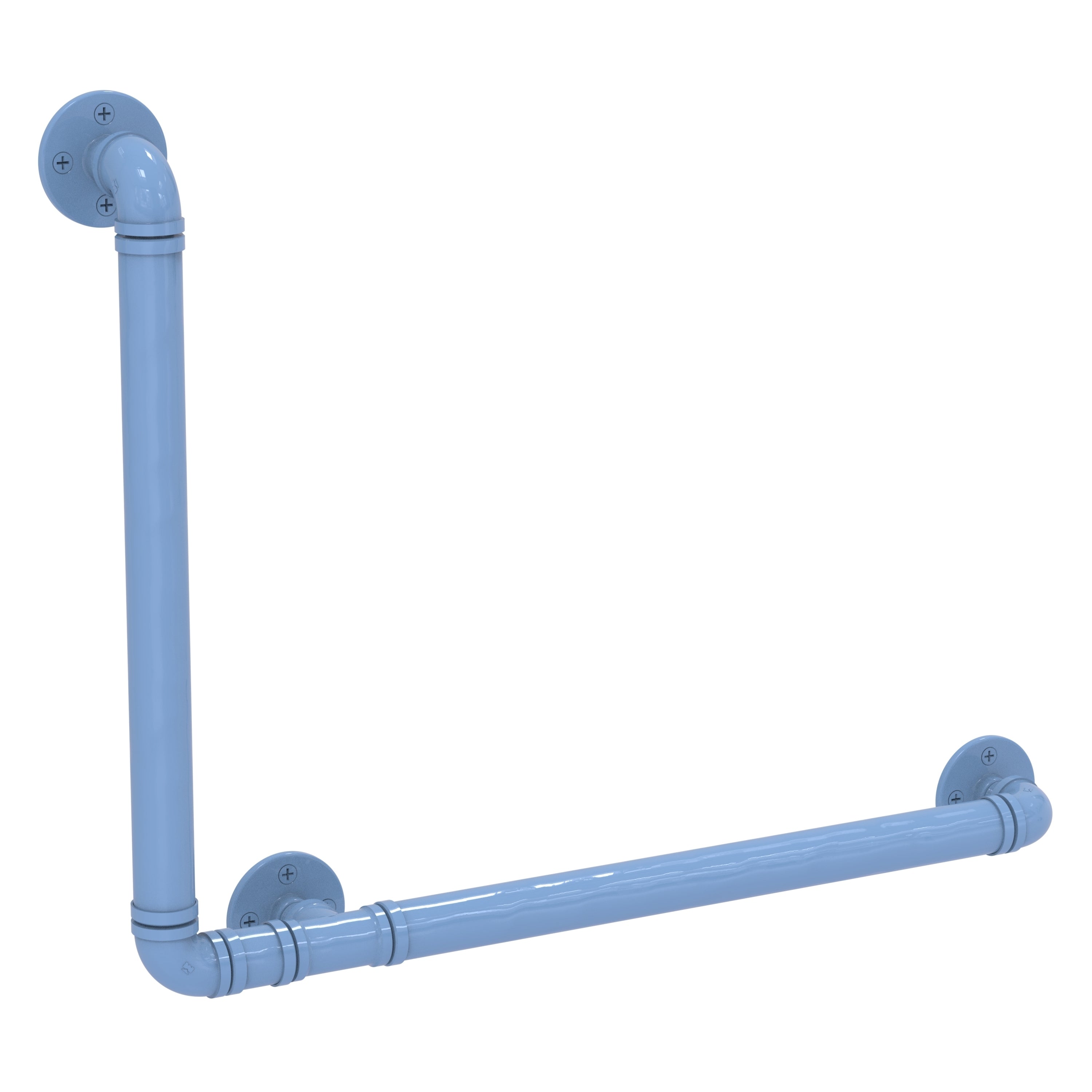 Pipeline 90 Degree Grab Bar Left Hand - 18x24 inch