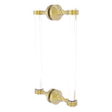 Pacific Grove Collection Back to Back Shower Door Pull with Dotted Accents