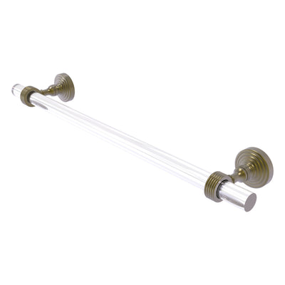 Pacific Grove Collection Towel Bar with Grooved Accents