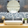 Prestige Regal Collection Round Frameless Rail Mounted Mirror