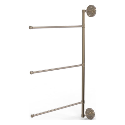 3 Swing Arm Vertical 28 Inch Towel Bar