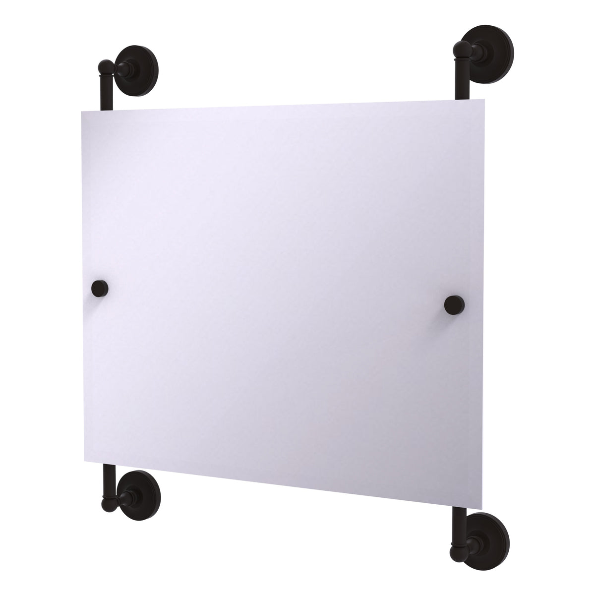 Prestige Regal Landscape Rectangular Frameless Rail Mounted Mirror