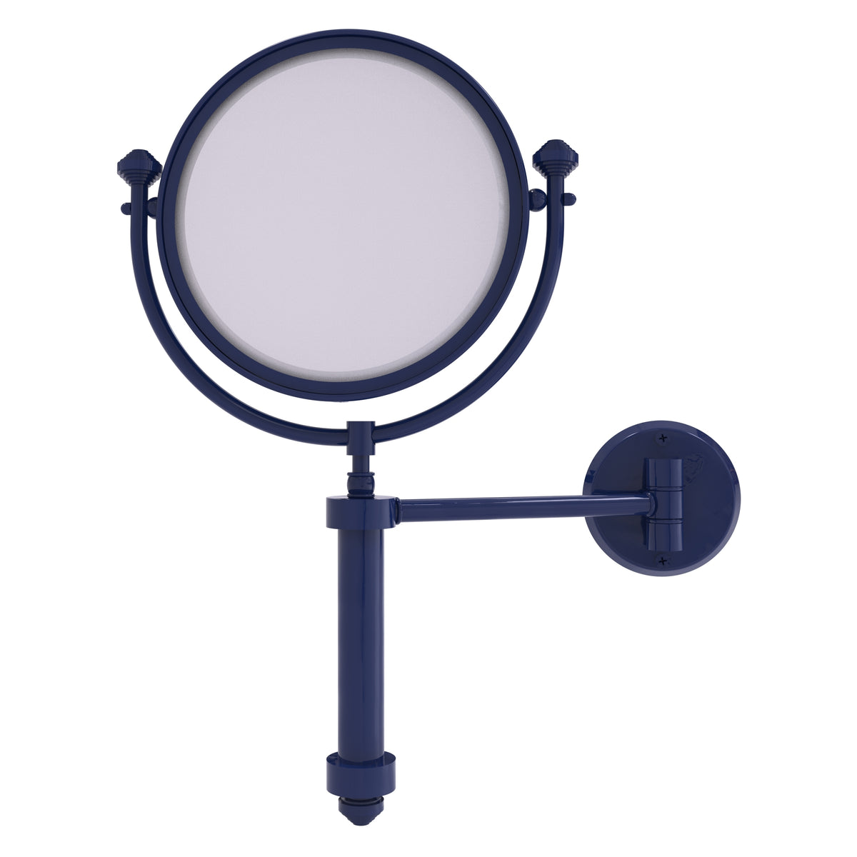 Southbeach Collection Wall Mounted Make-Up Mirror 8 Inch Diameter