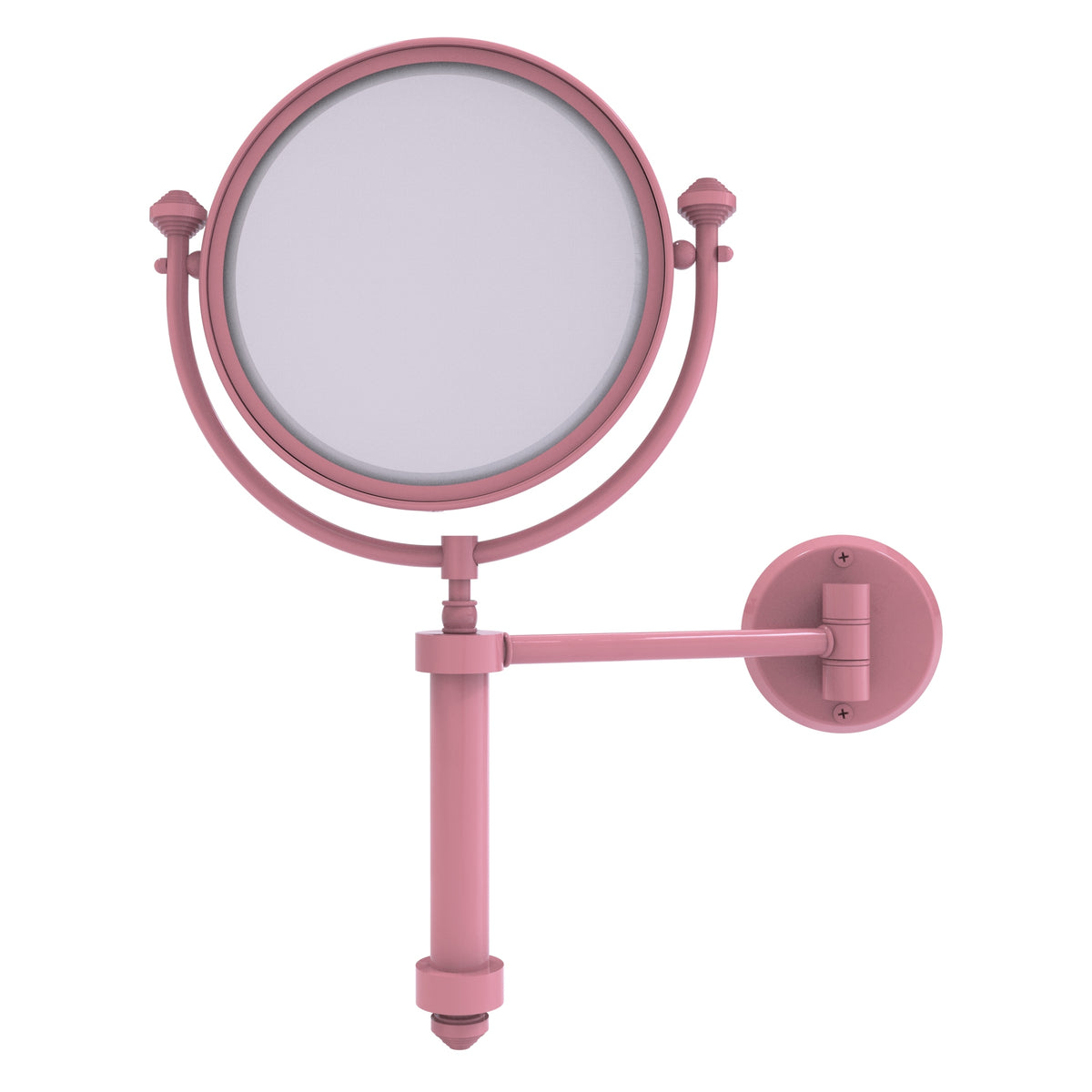 Southbeach Collection Wall Mounted Make-Up Mirror 8 Inch Diameter