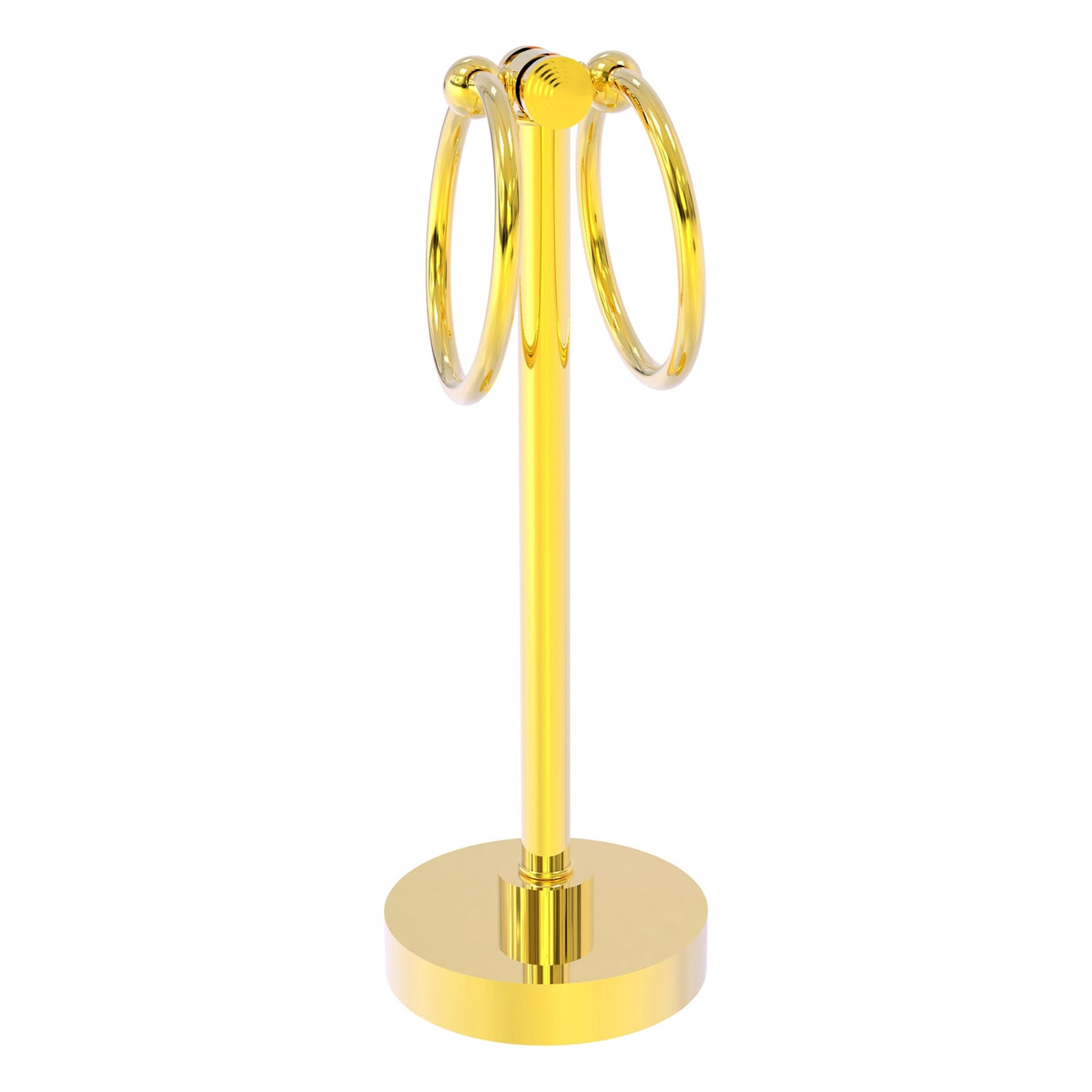 Vanity Top 2 Towel Ring Guest Towel Valet