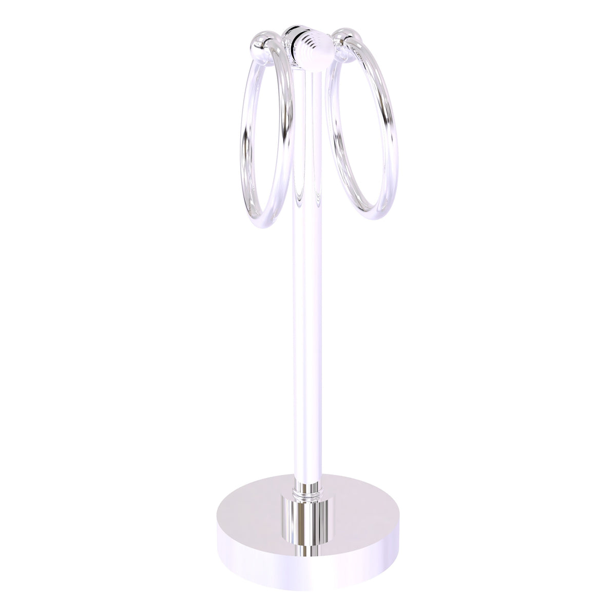 Vanity Top 2 Towel Ring Guest Towel Valet