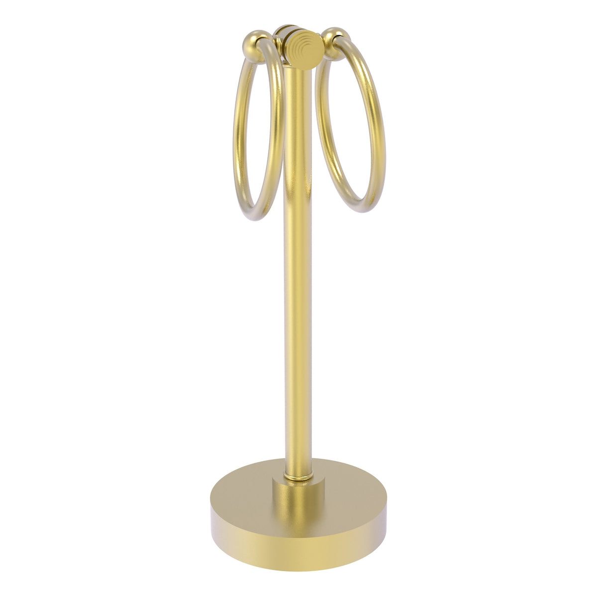 Vanity Top 2 Towel Ring Guest Towel Valet