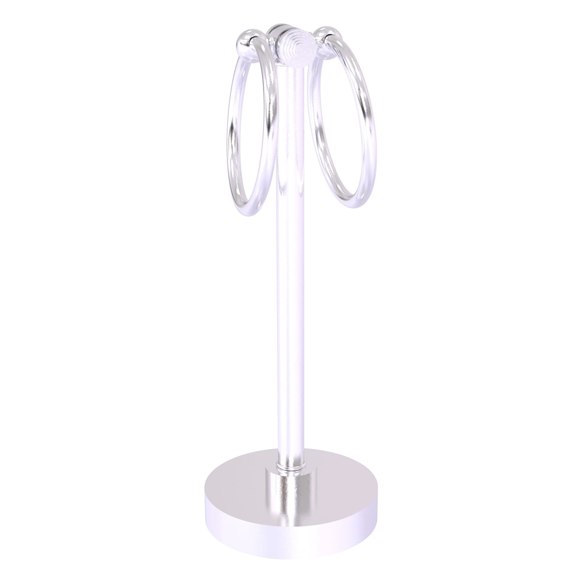 Vanity Top 2 Towel Ring Guest Towel Valet