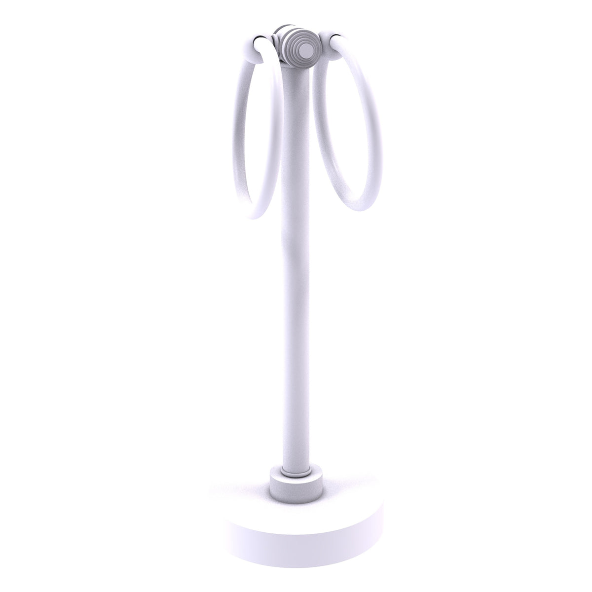 Vanity Top 2 Towel Ring Guest Towel Valet