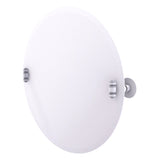 Frameless Round Tilt Mirror with Beveled Edge