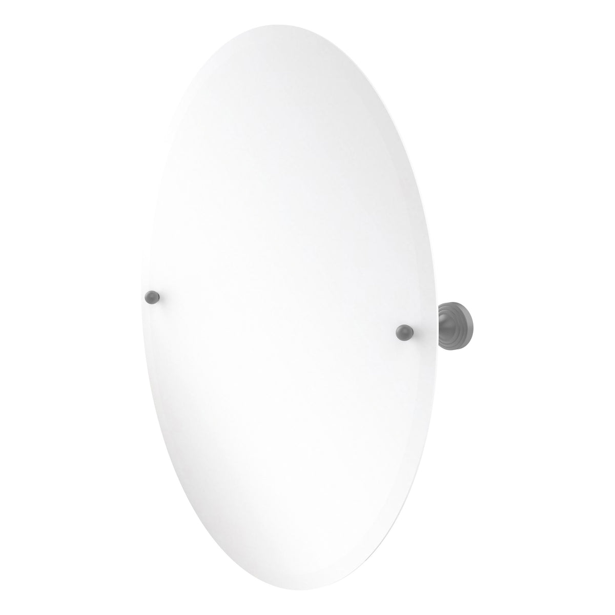 Sag Harbor Collection Frameless Oval Tilt Mirror with Beveled Edge