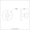 Tango Collection Robe Hook