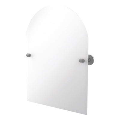 Frameless Arched Top Tilt Mirror with Beveled Edge