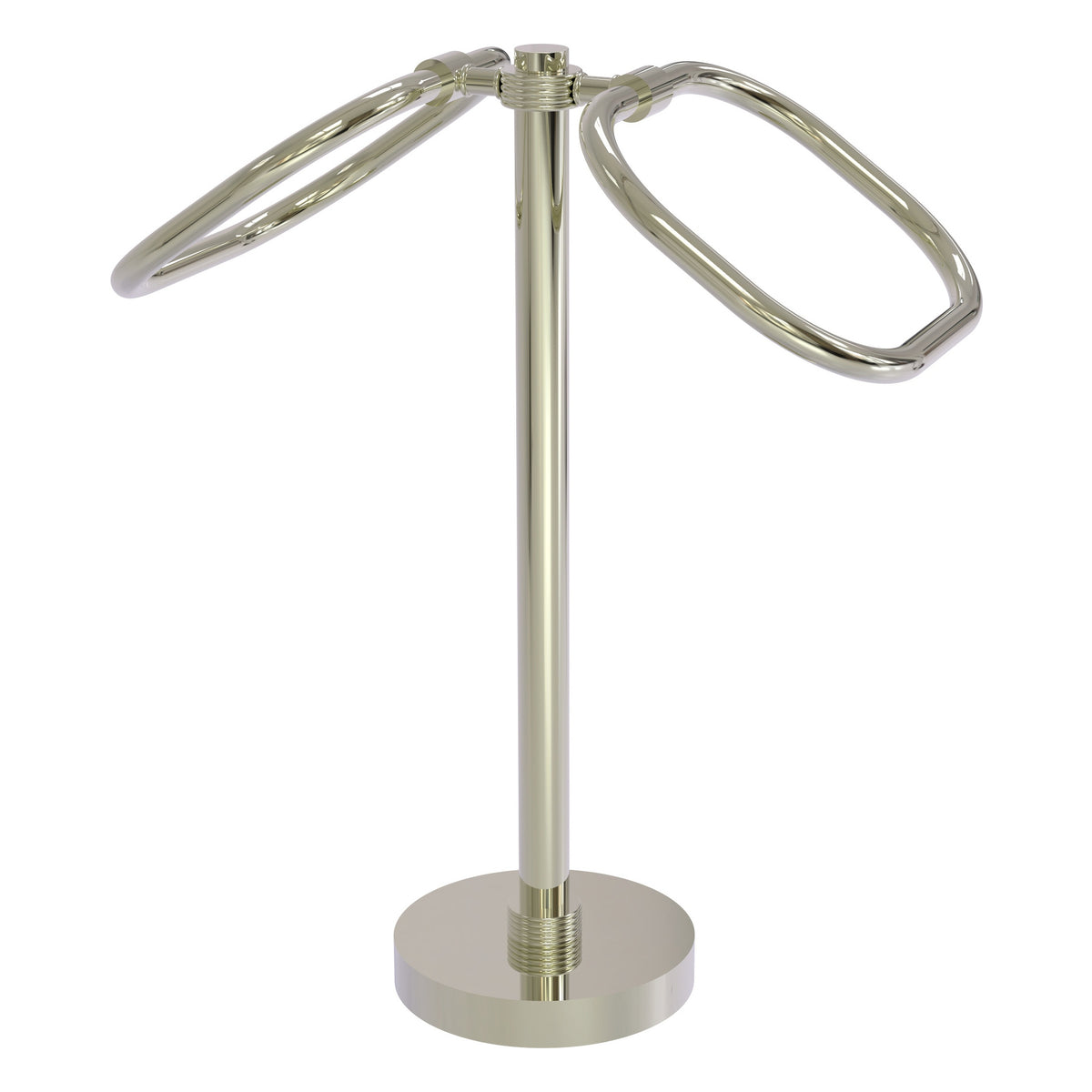 Two Ring Oval Guest Towel Valet