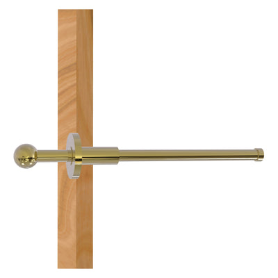 Traditional Retractable Pullout Garment Rod