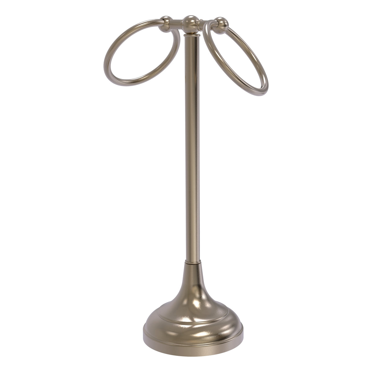 Vanity Top 2 Ring Guest Towel Valet