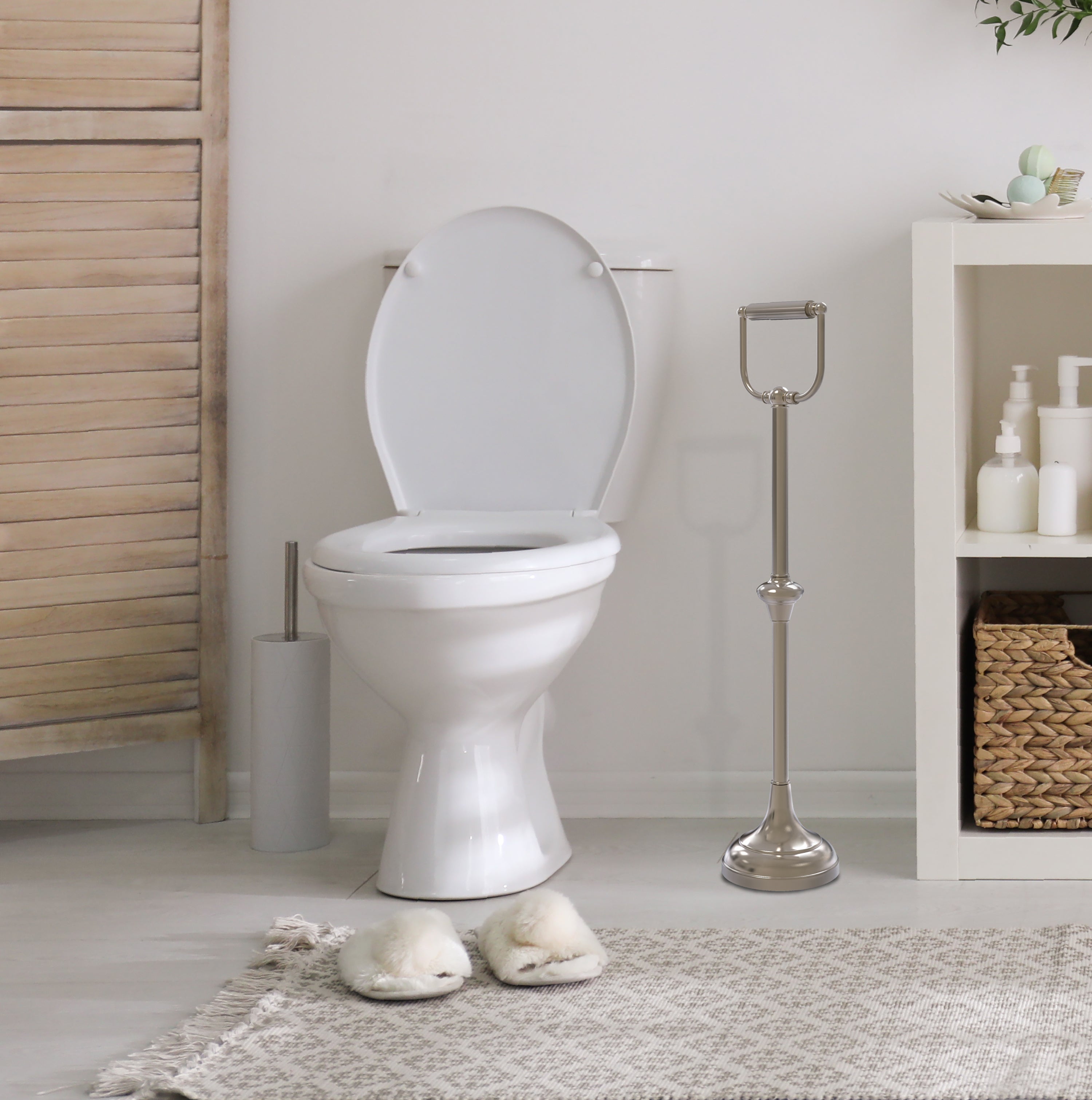 Freestanding Toilet Tissue Holder