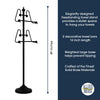Freestanding 49 Inch High Towel Stand
